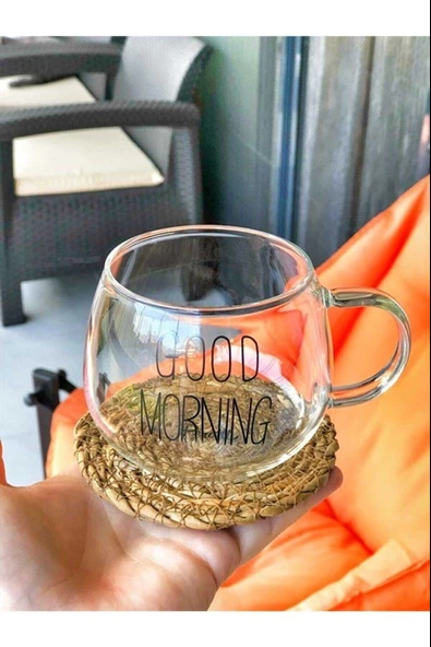 Hasır Bardak Altlığı 6 Adet - 3