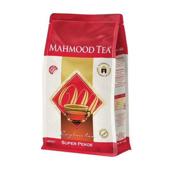 Mahmood Tea Super Pekoe Poşet Seylan Siyah Çay 400 Gr