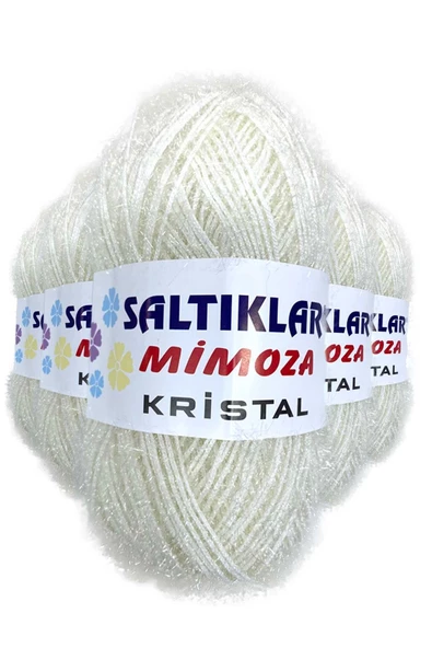 5 Adet Mimoza Kristal Işıltılı Şal Patik Yelek İpi 64 ürün görseli