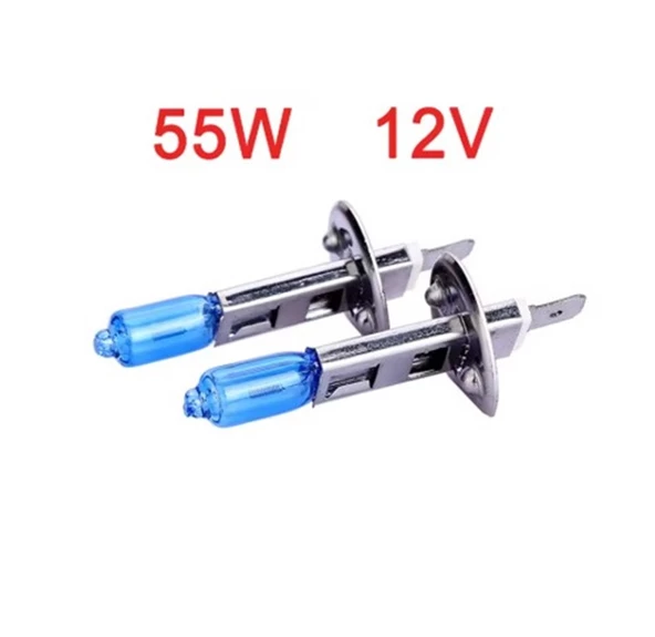 H1 Model 12v/55w Beyaz Halojen Ampul Seti 2'li - 2