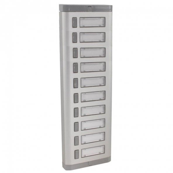 10lu Aluminyum Zil Butonu Işıklı Hpsiz Yenişark