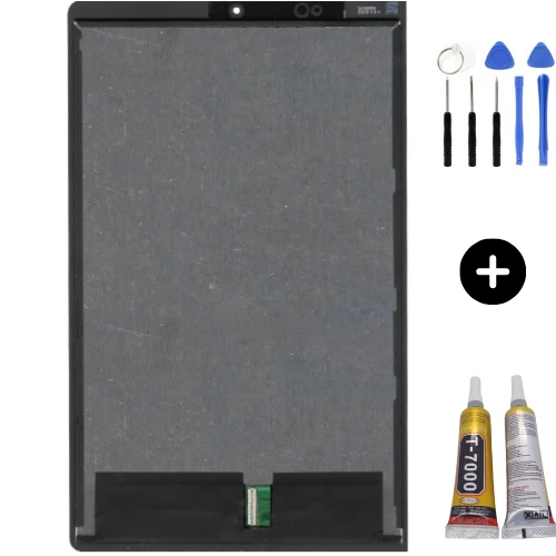 Lenovo Yoga Smart Tab YT-X705X Uyumlu Lcd Dokunmatik Set + Montaj Seti