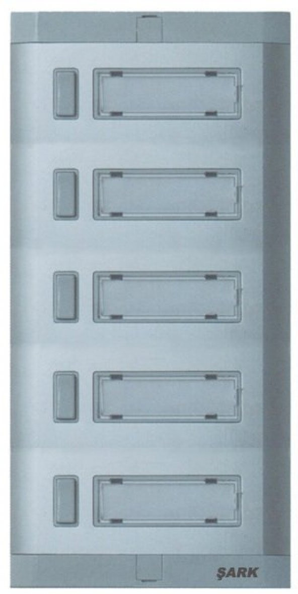 5li Aluminyum Zil Butonu Işıklı Hpsiz Yenişark