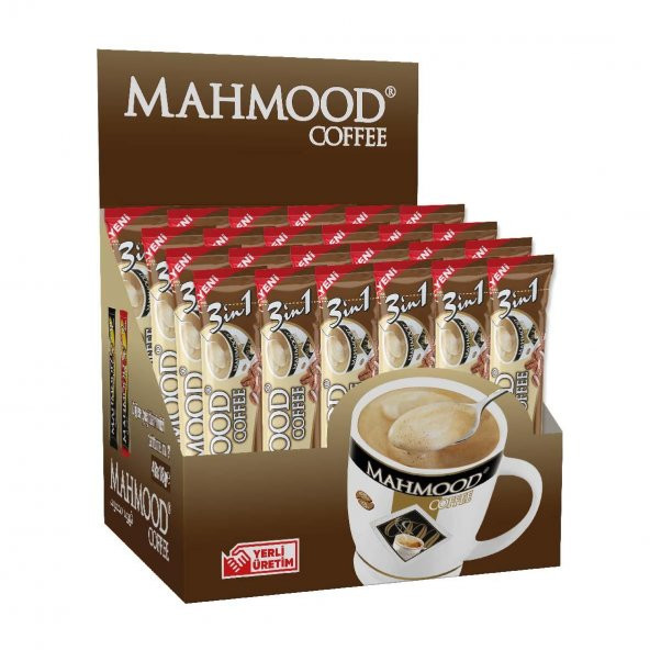 Mahmood Coffee 3ü1 arada Sütlü Köpüklü 48 adet