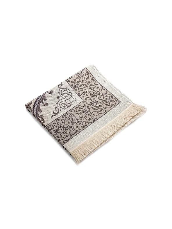 Lüks Açık Renk Osmanlı Tafta Seccade - 0210 - Kahverengi Renk - Resim 2