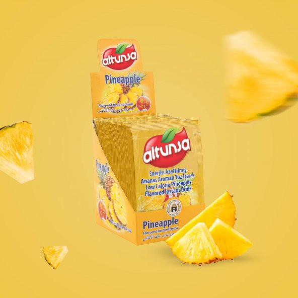 Altunsa Toz İçecek Ananas 9 Gr x 24 Adet - 2