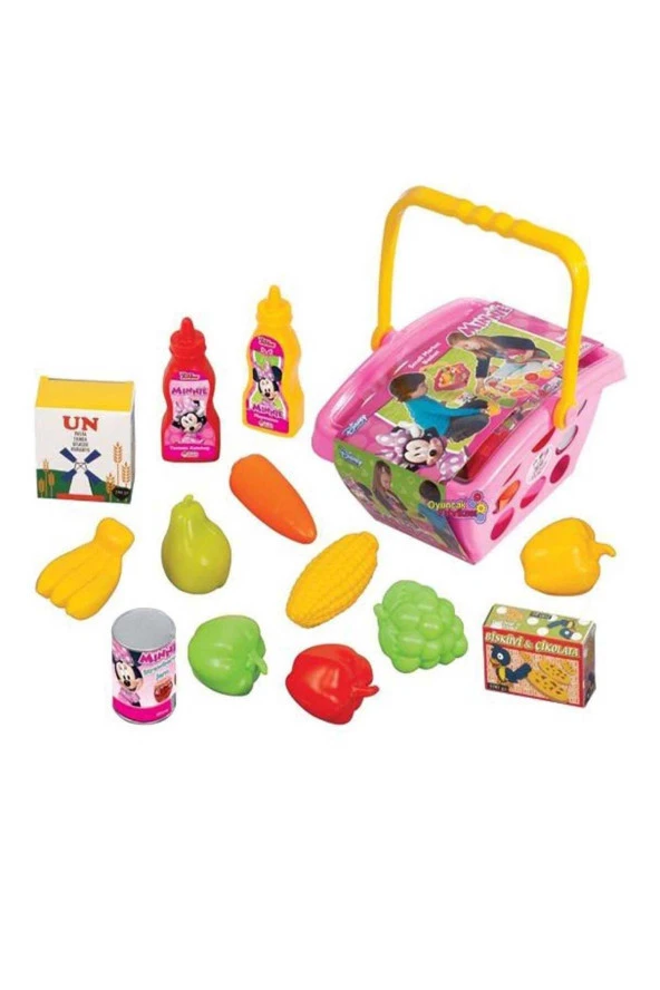 Dede Minnie Mouse Küçük Market Sepeti