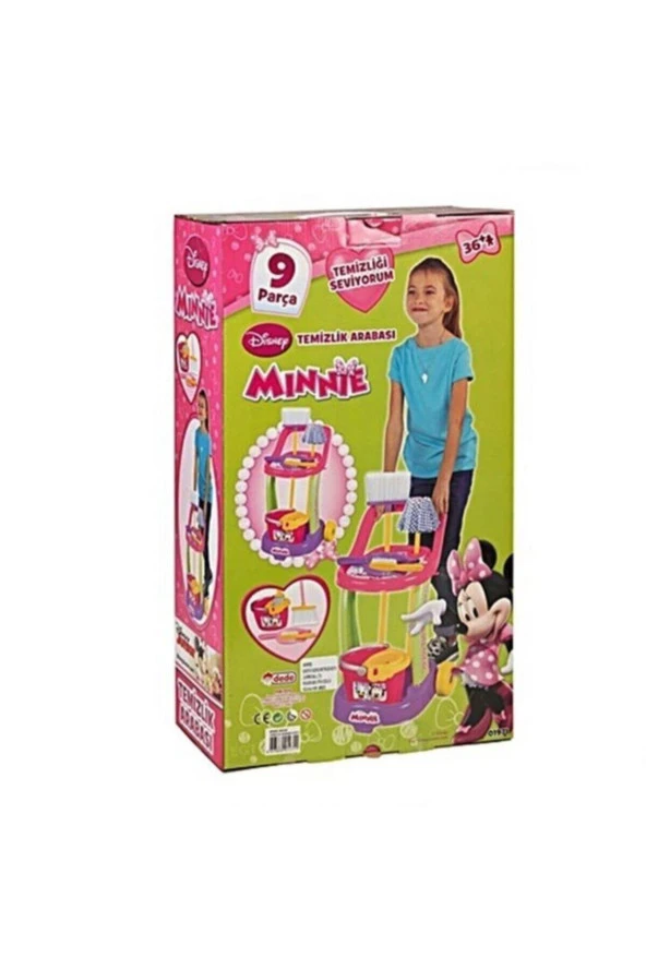Dede Minnie Mouse Temizlik Arabası - 2