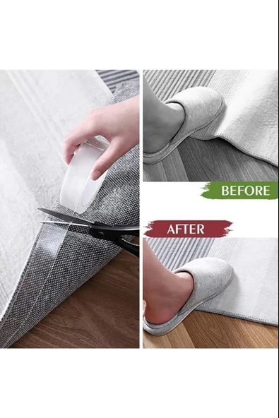 Çift Taraflı Akrilik Silikon Bant Yüksek Mukavemetli 18mm x 2 metre - Resim 5