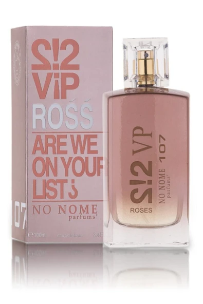 NO NOME 107 Vip Ross For Women 100 Ml Edt