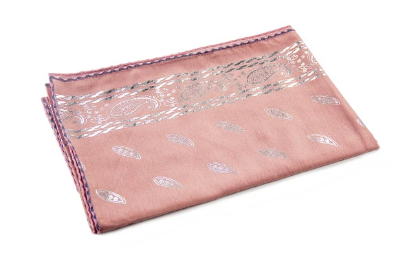 Biricik Anneme Özel Silindir Kutulu Set - İnci Tesbihli - Varaklı Kesik Elyaf Mevlid Örtülü - Pembe Renk - Resim 6