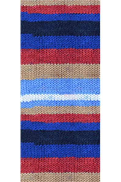 5 Adet Vega Stripe Premium Akrilik El Örgü İpi Yünü No: 82411 - Resim 2