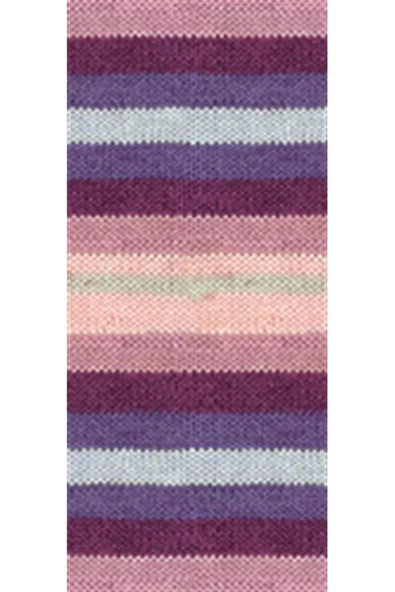 5 Adet Vega Stripe Premium Akrilik El Örgü İpi Yünü No: 82415 - Resim 2