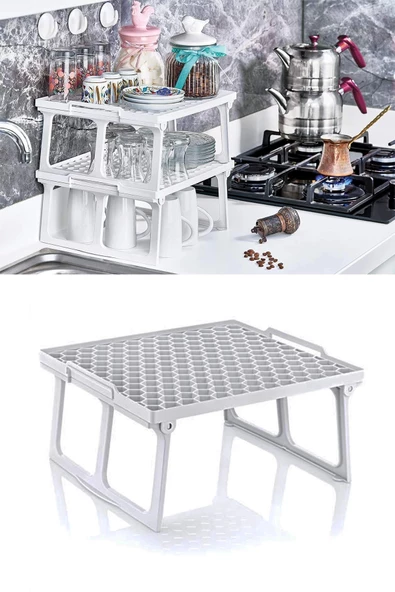 Tek Katlı Süper Raf 28X30 cm - Resim 2