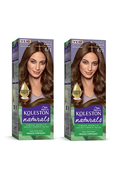 Naturals Saç Boyası Büyüleyici Kahve 6/1 2x Paket ürün görseli