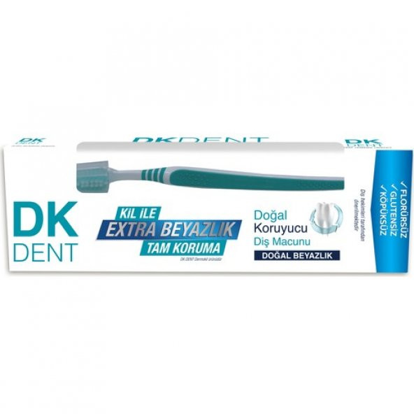 Dermokil Dk Dent Klasik Diş Macunu Diş Fırçalı 75 ml