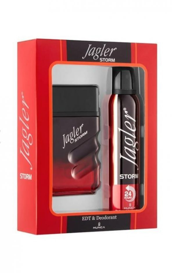 Jagler Storm Edt 90 Ml + 150 Ml Deodorant Erkek Parfüm Seti 8690973028549