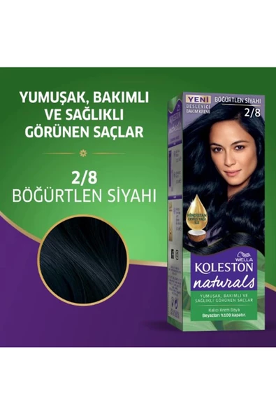 Naturals Saç Boyası Böğürtlen Siyahı 2/8 2x Paket - Resim 2