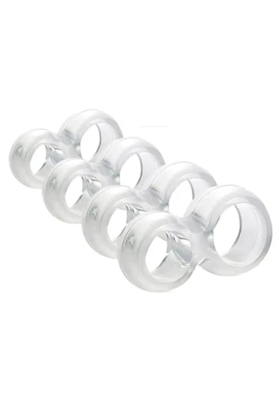 Şeffaf Kapı Kolu Stoperi Kapı Kolu Tamponu 4 Adet Kapı Güvenliği - Resim 2