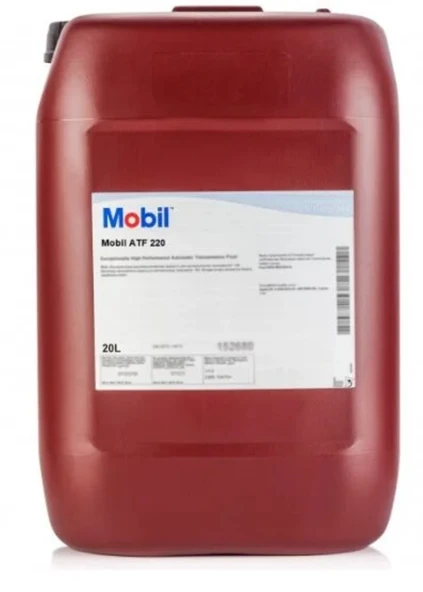 MOBİL ATF 220 PLS 20 LT OTOMATİK ŞANZIMAN YAĞI 2024 ÜRETİM