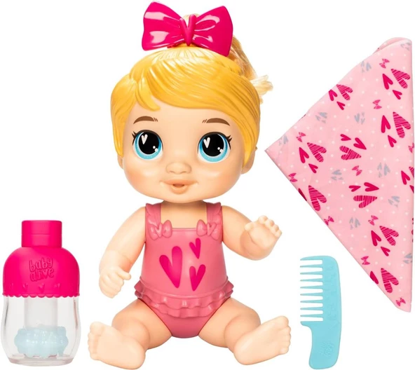 Baby Alive Bebeğimle Şampuan Eğlencesi Sarışın F9119 - 8
