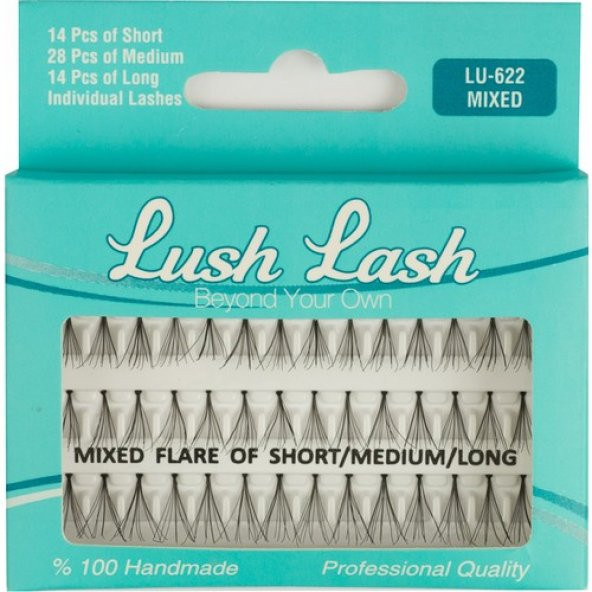 Lush Lash Tekli Takma Kirpik Mixed