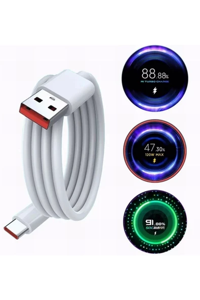 Type-C 67w (Watt) Ultra Hızlı Şarj Aleti Adaptör Kablo Set - Resim 3