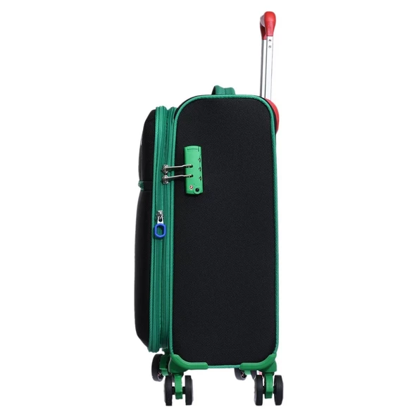 Benetton 14BNT2100-03-S Trolley 50 Cm Siyah Kabin Boy Valiz - 2
