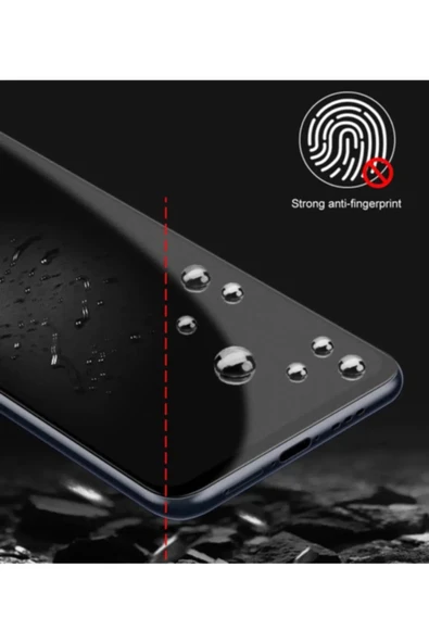Samsung A51 Uyumlu 9d Tam Kaplayan Parmak Izi Bırakmayan Ekran Koruyucu Film - Resim 5