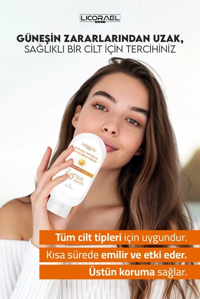 Natural Physıcal Sunscreen Cream Spf50+ 100ml - 3