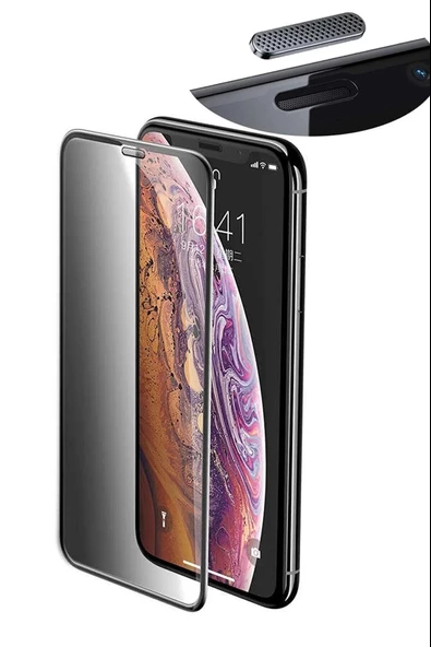 Iphone 11 Pro Uyumlu Hayalet Ekran Gizli Tam Kaplayan Kırılmaz Cam Seramik Ekran Koruyucu Film - Resim 3