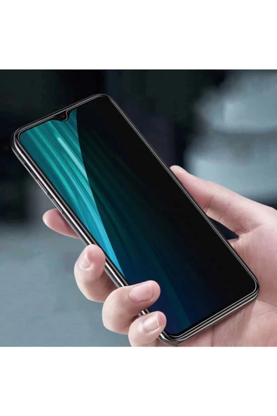 Samsung A30 Uyumlu Hayalet Ekran Gizli Tam Kaplayan Kırılmaz Cam Seramik Ekran Koruyucu Film - Resim 2