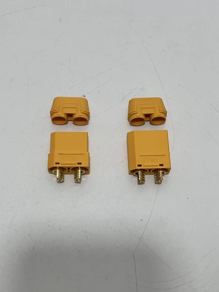 Amass XT90 Anti Spark Erkek-Dişi Konnektör Takımı - 2