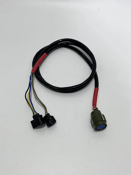 Y2M-14TK 14 Pin Dairesel Konnektörlü Otomotiv Kablo (Model 7) - 2