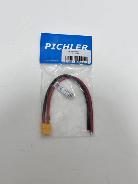 Pichler XT 60 Soketli Kablo 200mm - 2