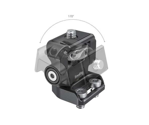 SmallRig 2904 Dönebilen Eğilebilen Vida Ayarlamalı Monitör Montaj Aparatı - 2