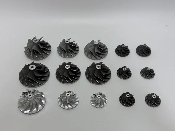 Turboşarj Kompresör Kanat Çarkı 15 Adet - 3