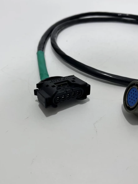 Y2M-14TK - 525880 14 Pin Dairesel Konnektörlü Otomotiv Kablo (Model 3) - 3