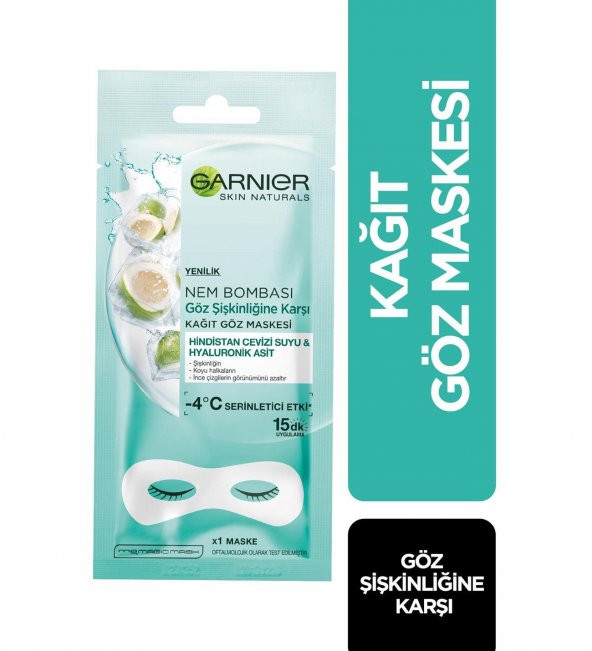 Garnier Nem Bombası Hindistan Cevizli Göz Maskesi - 2