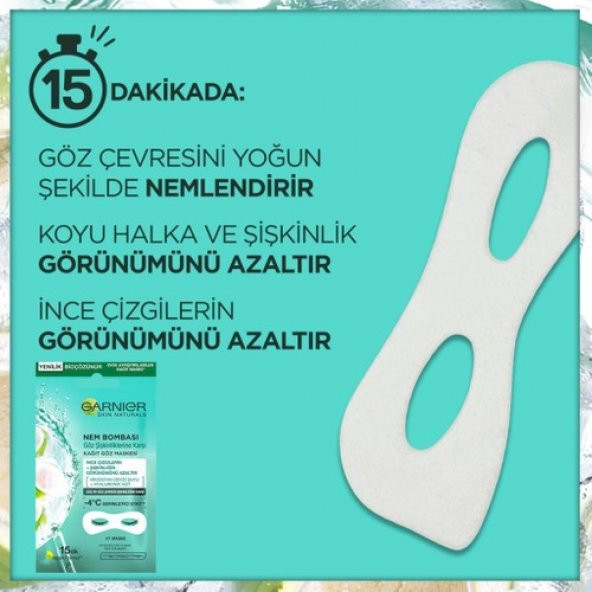 Garnier Nem Bombası Hindistan Cevizli Göz Maskesi - 4