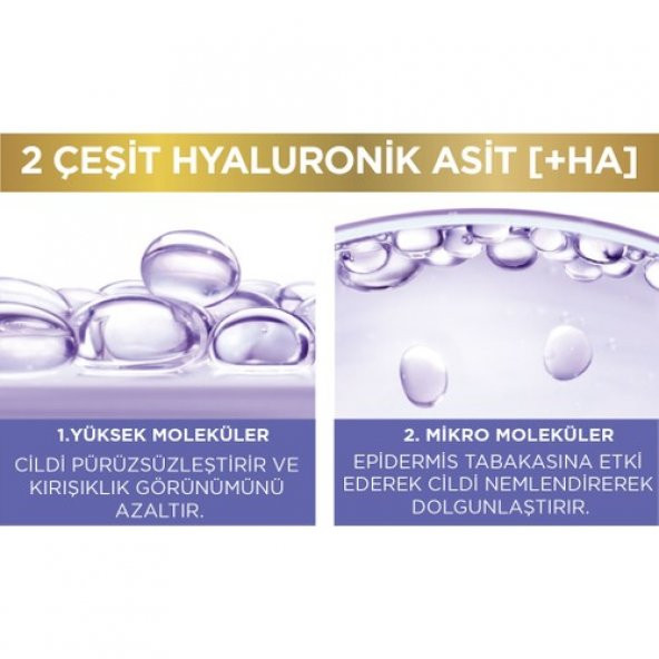 Loreal Paris Hyaluron Uzmanı Cilt Dolgunlaştıran Nemlendirici Krem Gece - 9