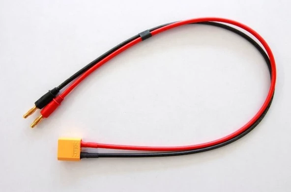 Muldental XT90 Lipo Pil Şarj Kablosu 500mm