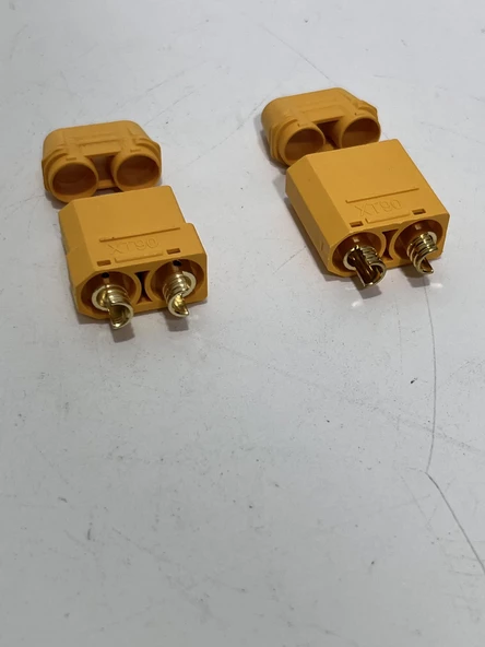 Amass XT90 Anti Spark Erkek-Dişi Konnektör Takımı - 3