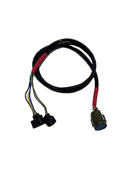 Y2M-14TK 14 Pin Dairesel Konnektörlü Otomotiv Kablo (Model 7)