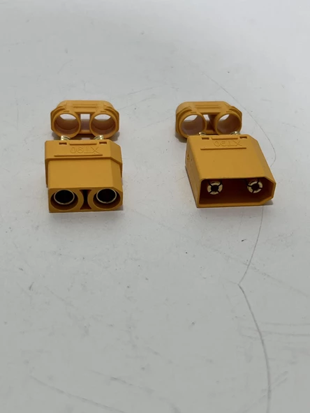 Amass XT90 Anti Spark Erkek-Dişi Konnektör Takımı - 4