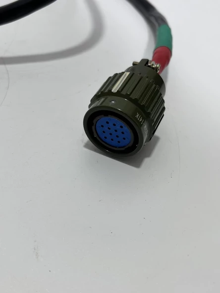 Y2M-14TK 14 Pin Dairesel Konnektörlü Otomotiv Kablo (Model 2) - 4