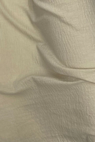 Keten Kumaş - Organik Kumaş - Perde Kumaşı - Ince Keten - Kıyafet Için Kumaş Örtü Bej 80 - Resim 2