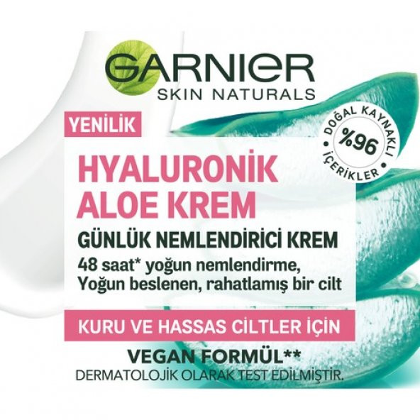 Garnier Hyaluronik Aloe Krem 50 ml 3600542332811