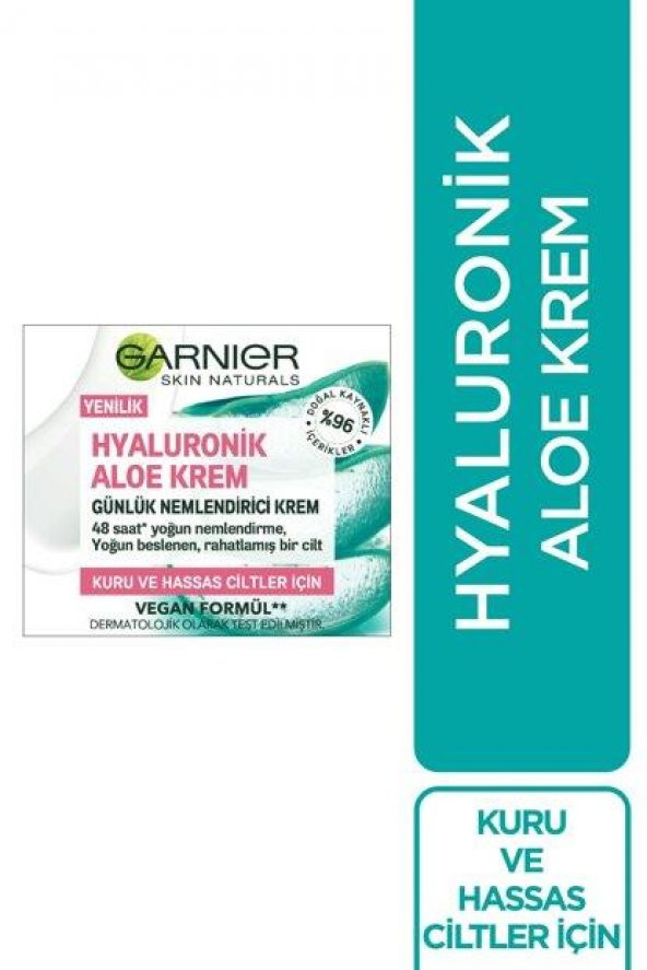 Garnier Hyaluronik Aloe Krem 50 ml 3600542332811 - 2