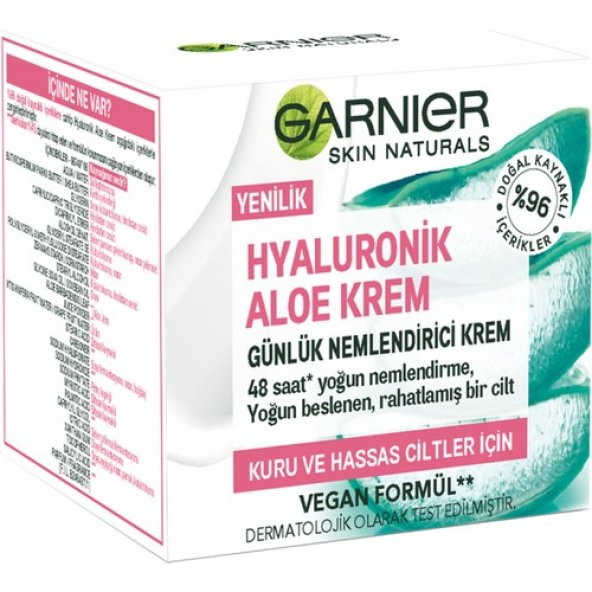 Garnier Hyaluronik Aloe Krem 50 ml 3600542332811 - 3